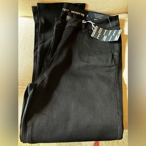 Avenue, NWT, Women’s Size 20W, Jeans, Straight Leg, Black